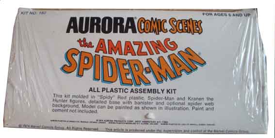 Aurora Spider-Man Bausatz