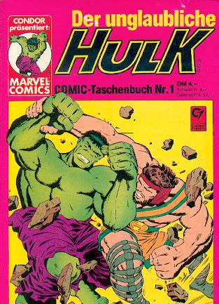 Der unglaubliche Hulk Condor Cover