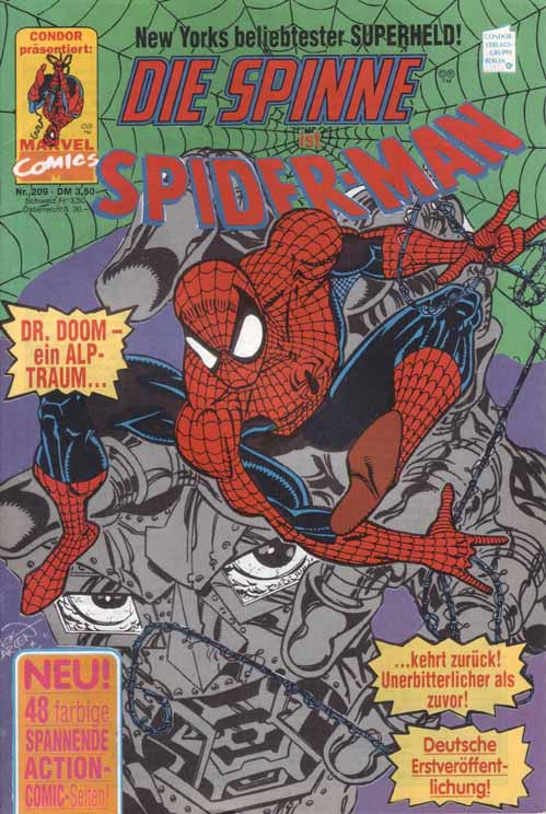 70 Condor Marvel Comic Die Spinne Spider Man Spiderman Comics Z2 Nr 