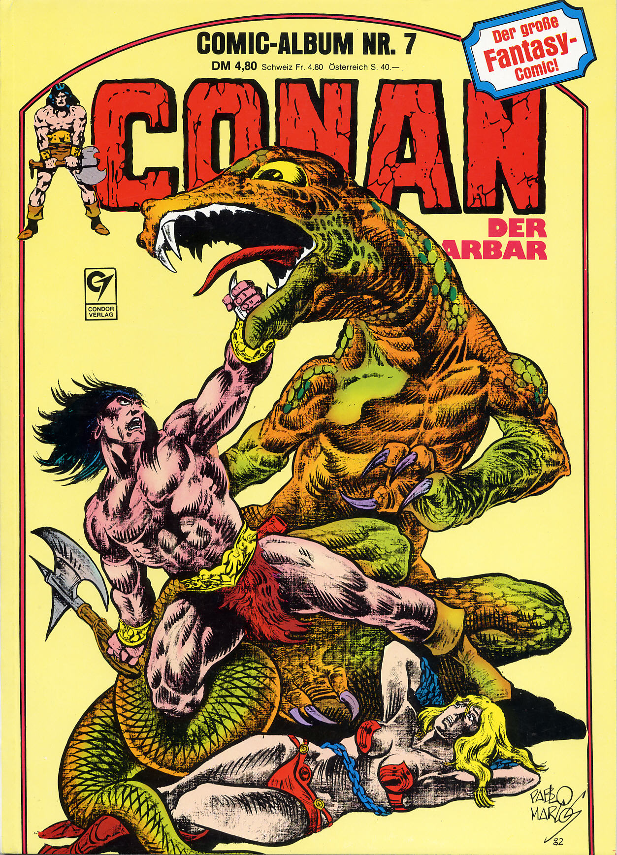 Conan der Barbar Condor Cover