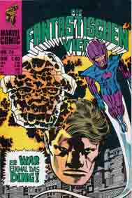 Williams Recht Marvel die fantastischen Vier Cover