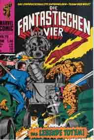 Williams Recht Marvel die fantastischen Vier Cover