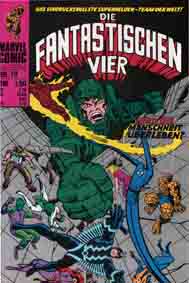 Williams Recht Marvel die fantastischen Vier Cover