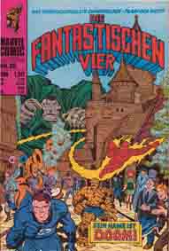 Williams Recht Marvel die fantastischen Vier Cover