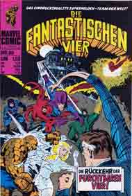 Williams Recht Marvel die fantastischen Vier Cover