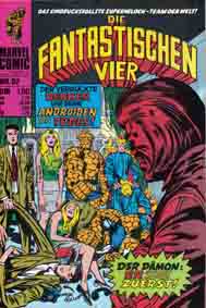 Williams Recht Marvel die fantastischen Vier Cover