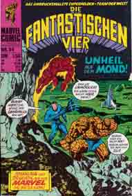 Williams Recht Marvel die fantastischen Vier Cover