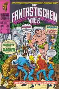 Williams Recht Marvel die fantastischen Vier Cover