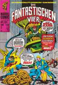 Williams Recht Marvel die fantastischen Vier Cover