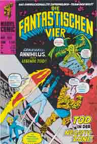 Williams Recht Marvel die fantastischen Vier Cover