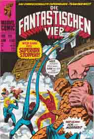 Williams Recht Marvel die fantastischen Vier Cover