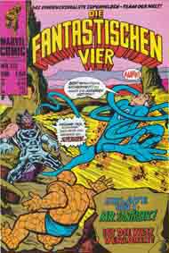 Williams Recht Marvel die fantastischen Vier Cover