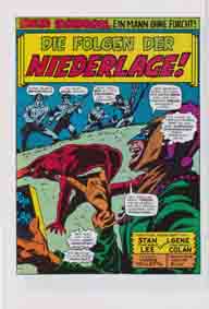 Williams Recht Marvel die fantastischen Vier Splashseite
