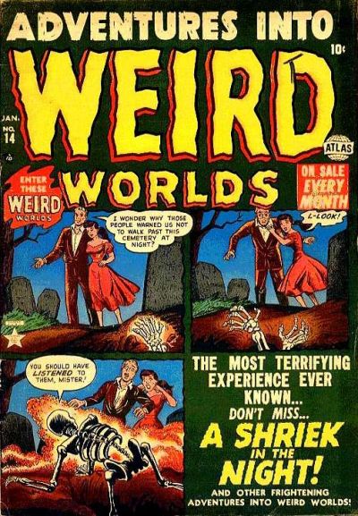 Adventures into Weird Worlds Cover