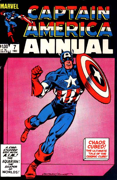 Captain America Annual Cover