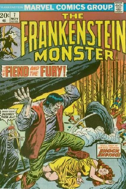 The Monster of Frankenstein Cover