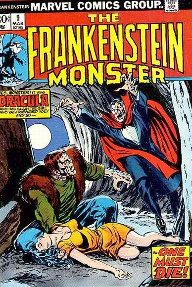 The Monster of Frankenstein Cover