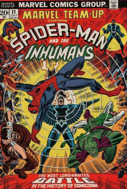 Marvel Team-up Cover
