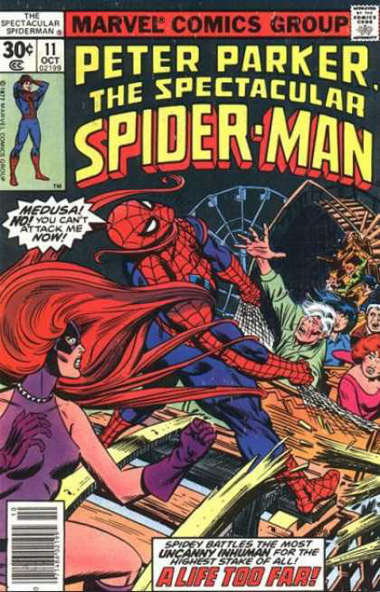 Peter Parker the Spectacular Spider-Man Cover