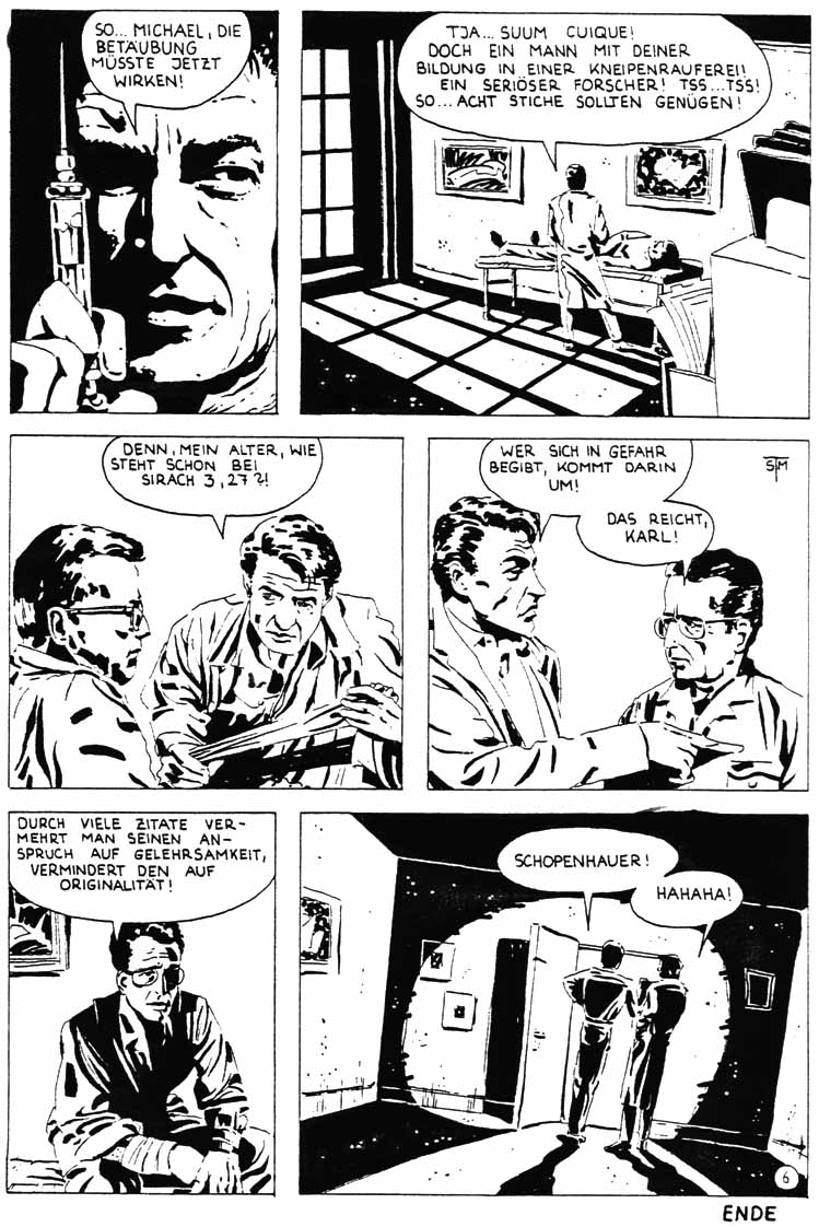 kostenloses Amateurcomic Wissen ist Macht