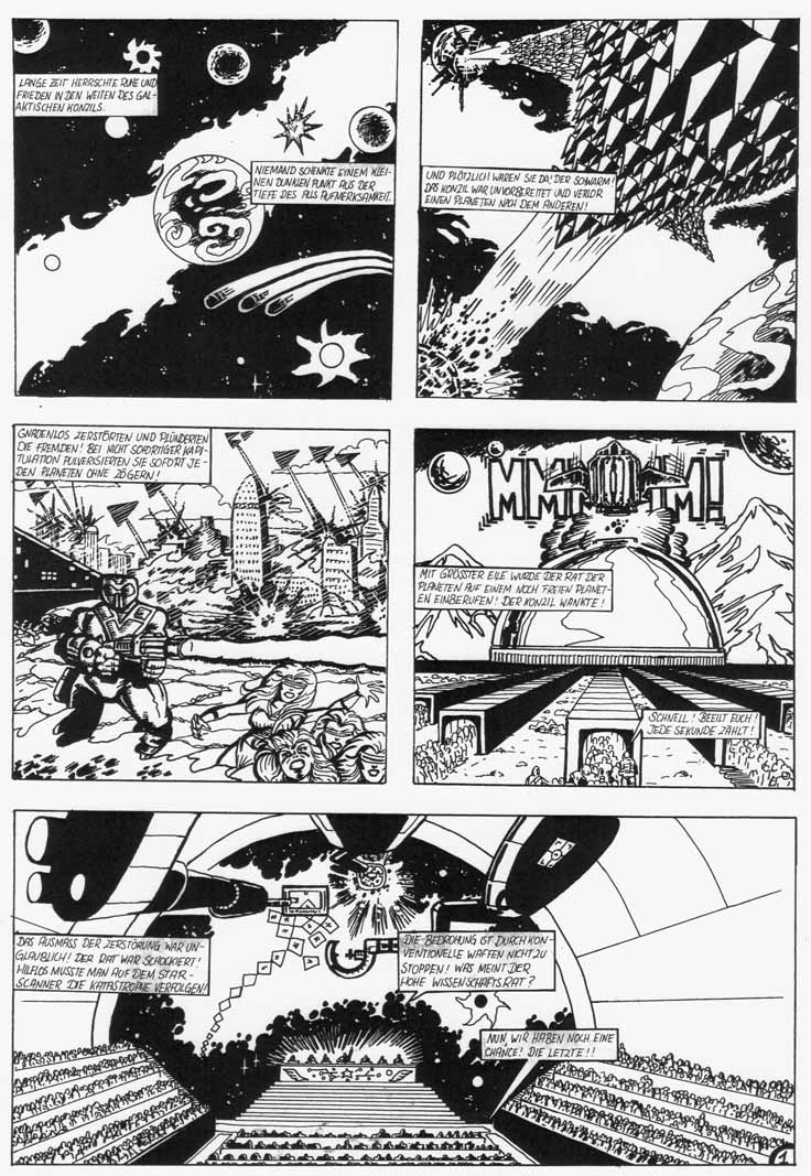 kostenloses Amateurcomic X-Men von Attila Hercsuth