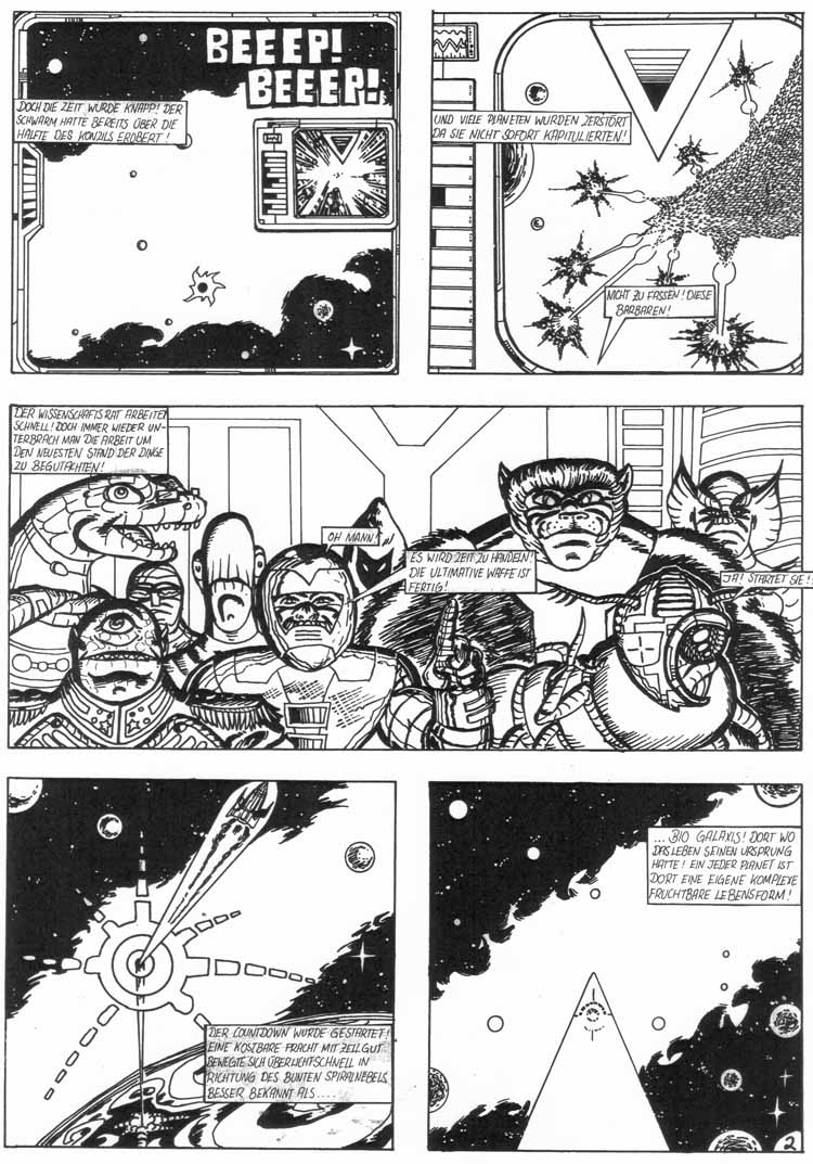 kostenloses Amateurcomic X-Men von Attila Hercsuth
