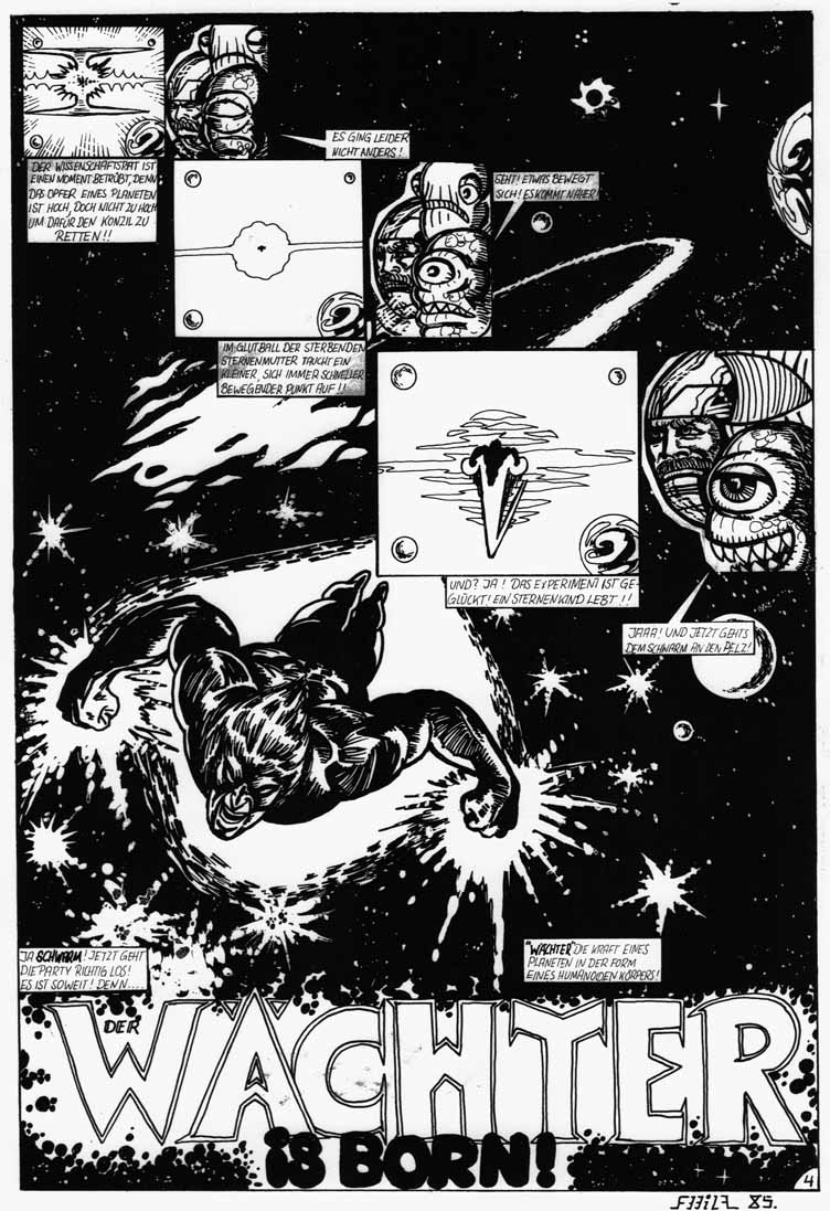 kostenloses Amateurcomic X-Men von Attila Hercsuth