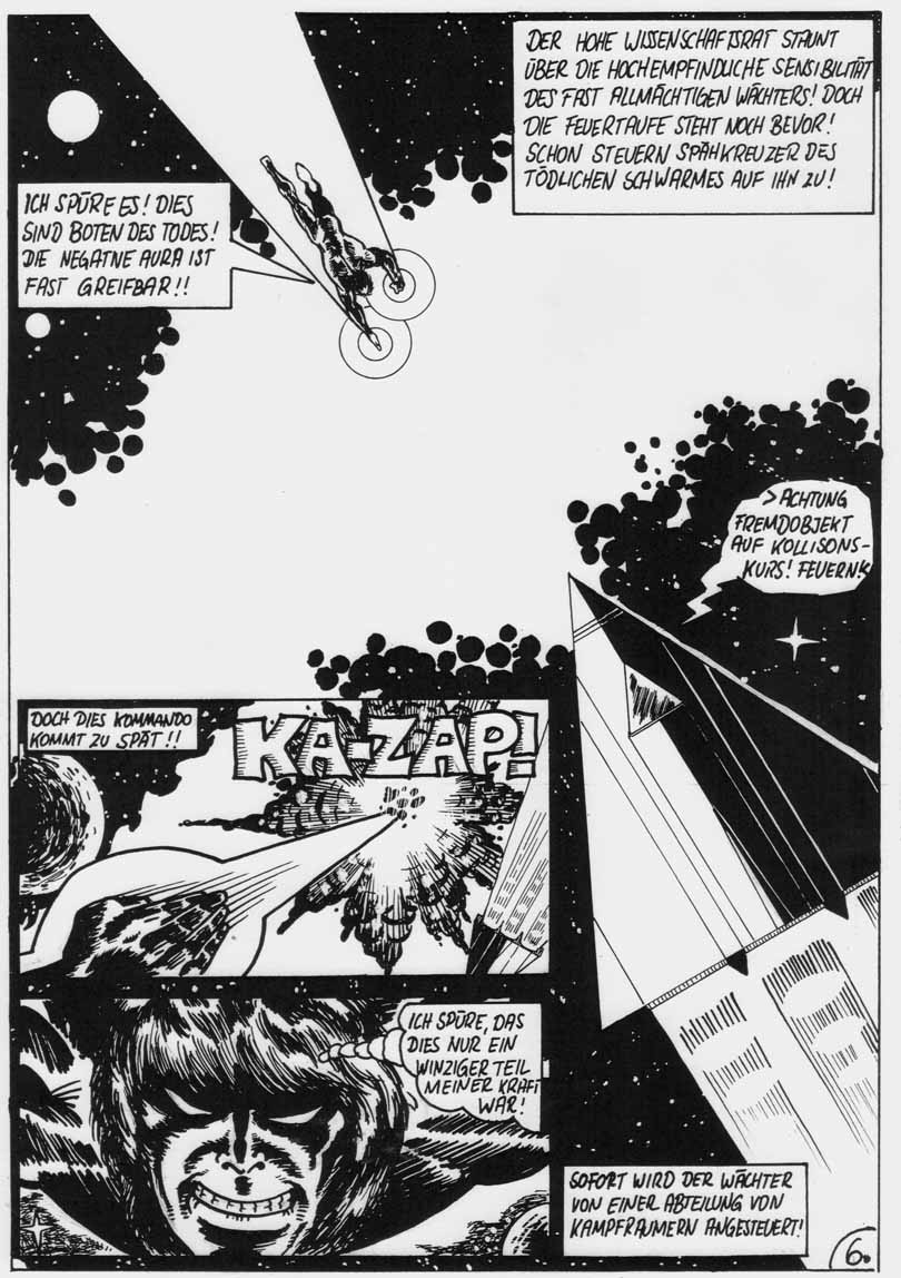kostenloses Amateurcomic X-Men von Attila Hercsuth
