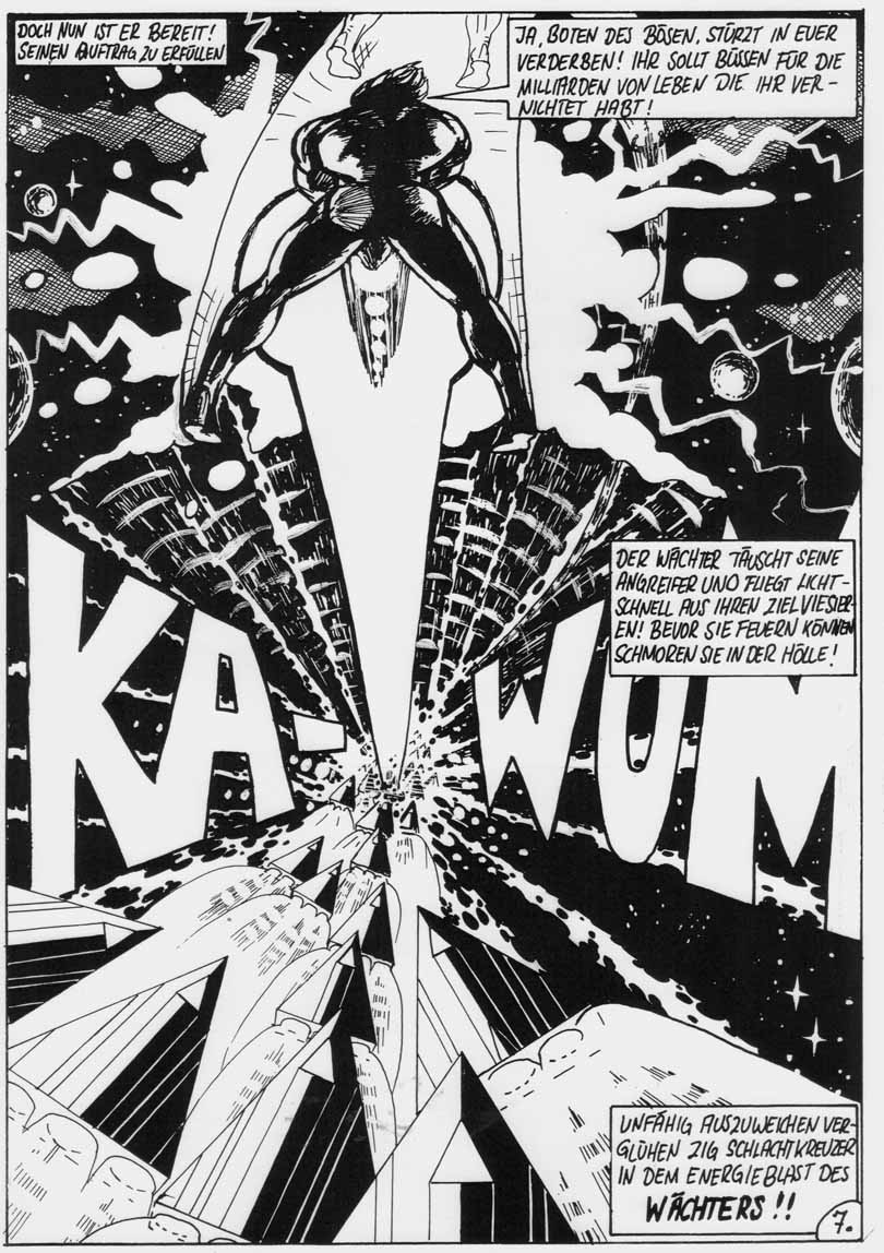kostenloses Amateurcomic X-Men von Attila Hercsuth