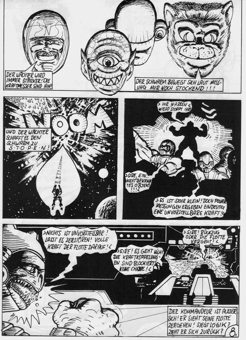 kostenloses Amateurcomic X-Men von Attila Hercsuth