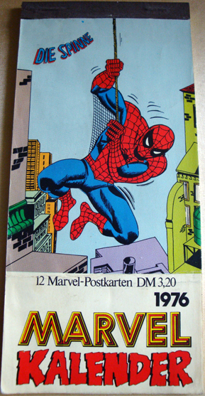 Marvel Kalender Williams-Verlag