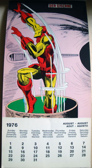 Marvel Kalender Williams-Verlag