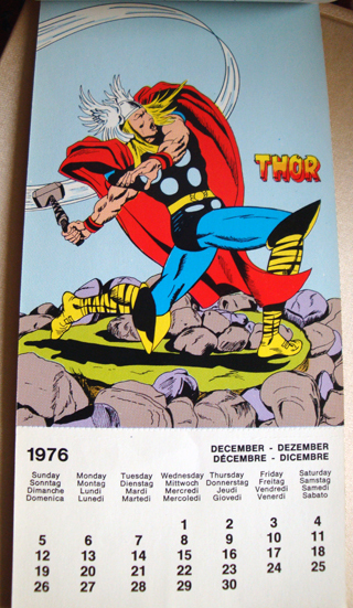 Marvel Kalender Williams-Verlag