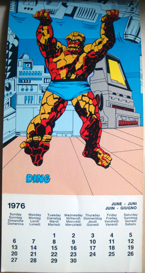 Marvel Kalender Williams-Verlag