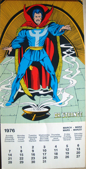 Marvel Kalender Williams-Verlag