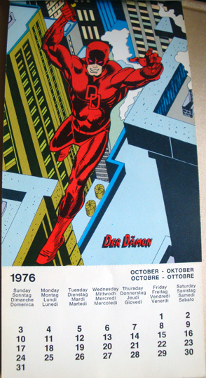 Marvel Kalender Williams-Verlag