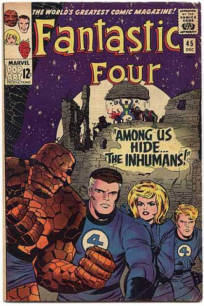 Fantastic Four Cover 45