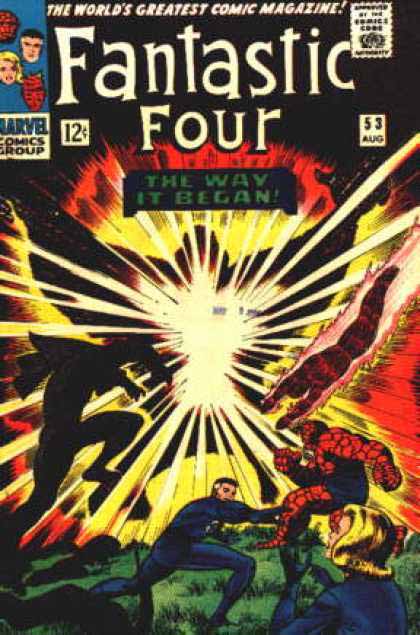 Fantastic Four Cover 53