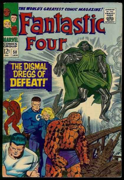 Fantastic Four Cover 58