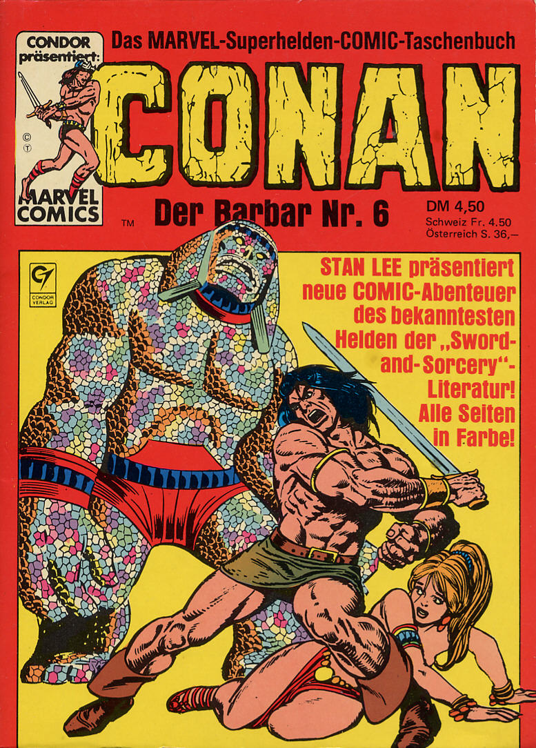 Conan der Barbar Taschenbuch Condor