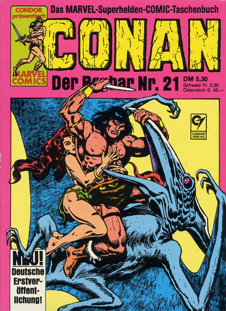 Conan der Barbar Taschenbuch Condor