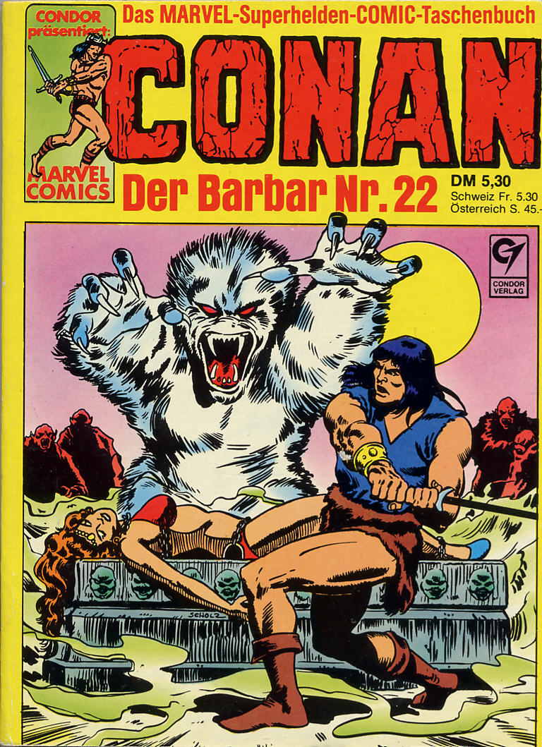Conan der Barbar Taschenbuch Condor
