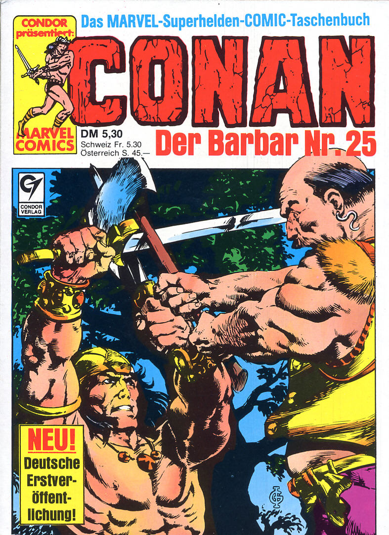 Conan der Barbar Taschenbuch Condor