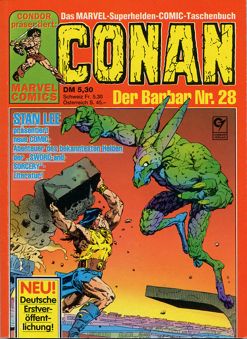 Conan der Barbar Taschenbuch Condor