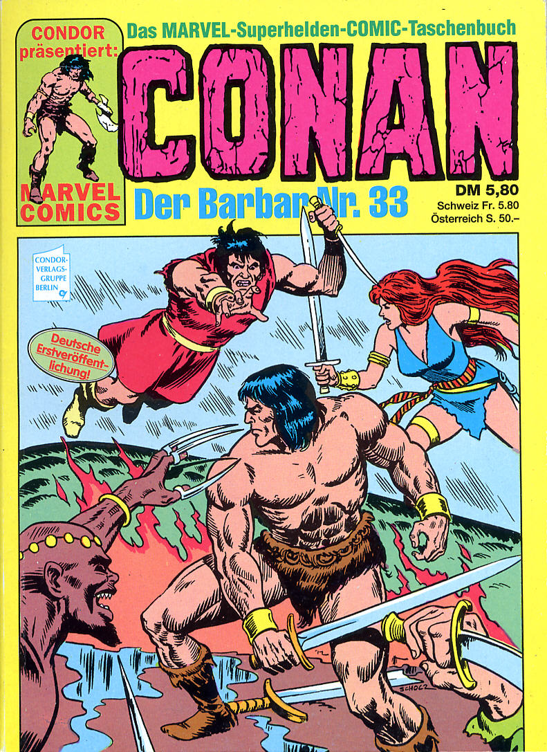 Conan der Barbar Taschenbuch Condor
