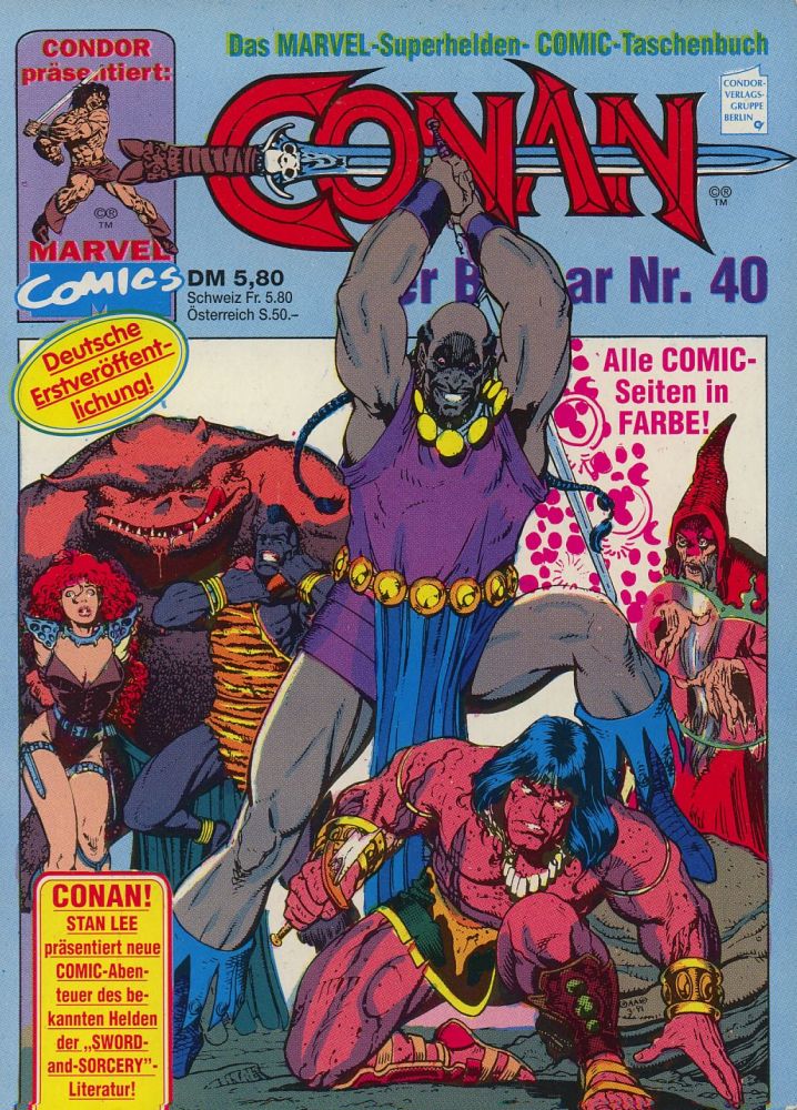 Conan der Barbar Taschenbuch Condor